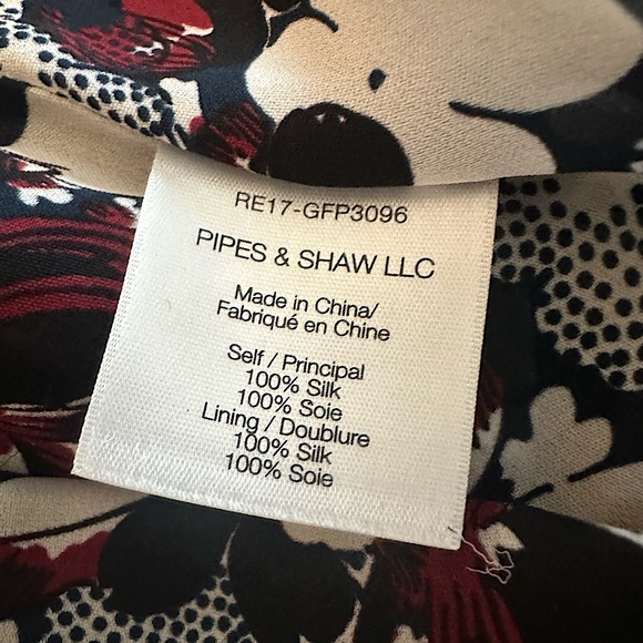 VERONICA BEARD Madison Silk Floral Ruched A-Line Skirt - Picture 7 of 9